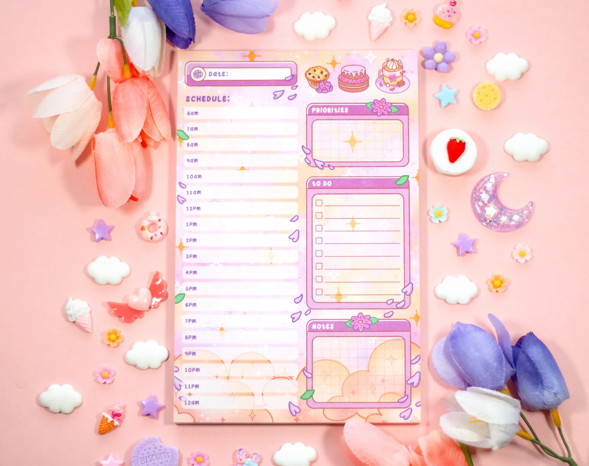 Hourly Planner Pad Hourly Planner Pad