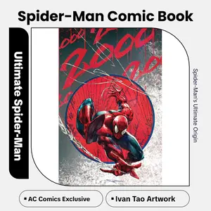 Ultimate Spider Man #1 Ivan Tao Full Art Foil, AC Comics Exclusive