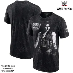Rhea Ripley “This Is My Brutality” Photo Graphic Tee Men Top Shirt Wash 230gsm Cotton – Nightmare Era Dominance, Brutal Strength, Championship Reigns, Judgment Day Power, Viral Streetwear Fit, Must-Have WWE Merch