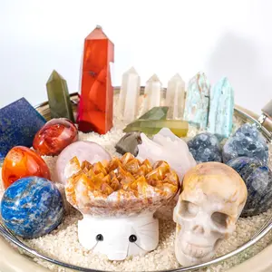 universal checkout for carvings,Amethyst Clear Quartz Rose Quartz  Tiger's Eye Obsidian Fluorite Red Jasper and More Ideal for Crafting Decorating or Gift