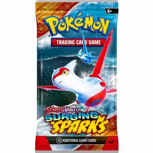 Pokémon Trading Card Game Scarlet & Violet Surging Sparks Booster Pack - 10 Additional Game Cards for Collectors