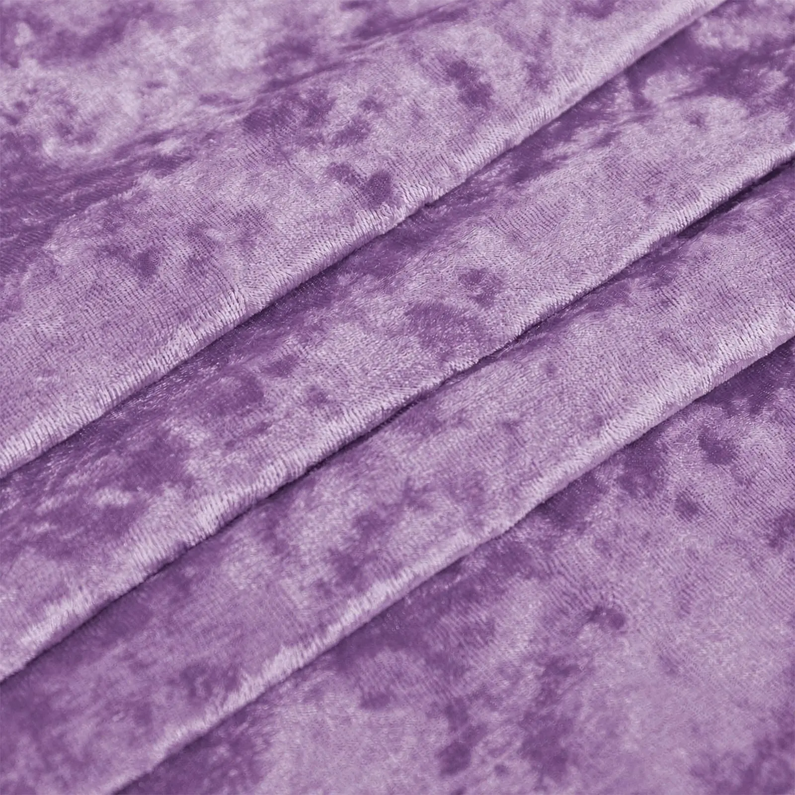65"x5 Yards Lavender Lilac Crushed Texture Velvet Fabric Single Bolt, Soft Furnishings Material for DIY Crafts, DIY Craft Fabric Roll