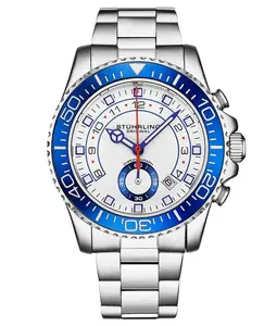 Stührling Brigadier Quartz 3966 Chronograph 42mm Diver