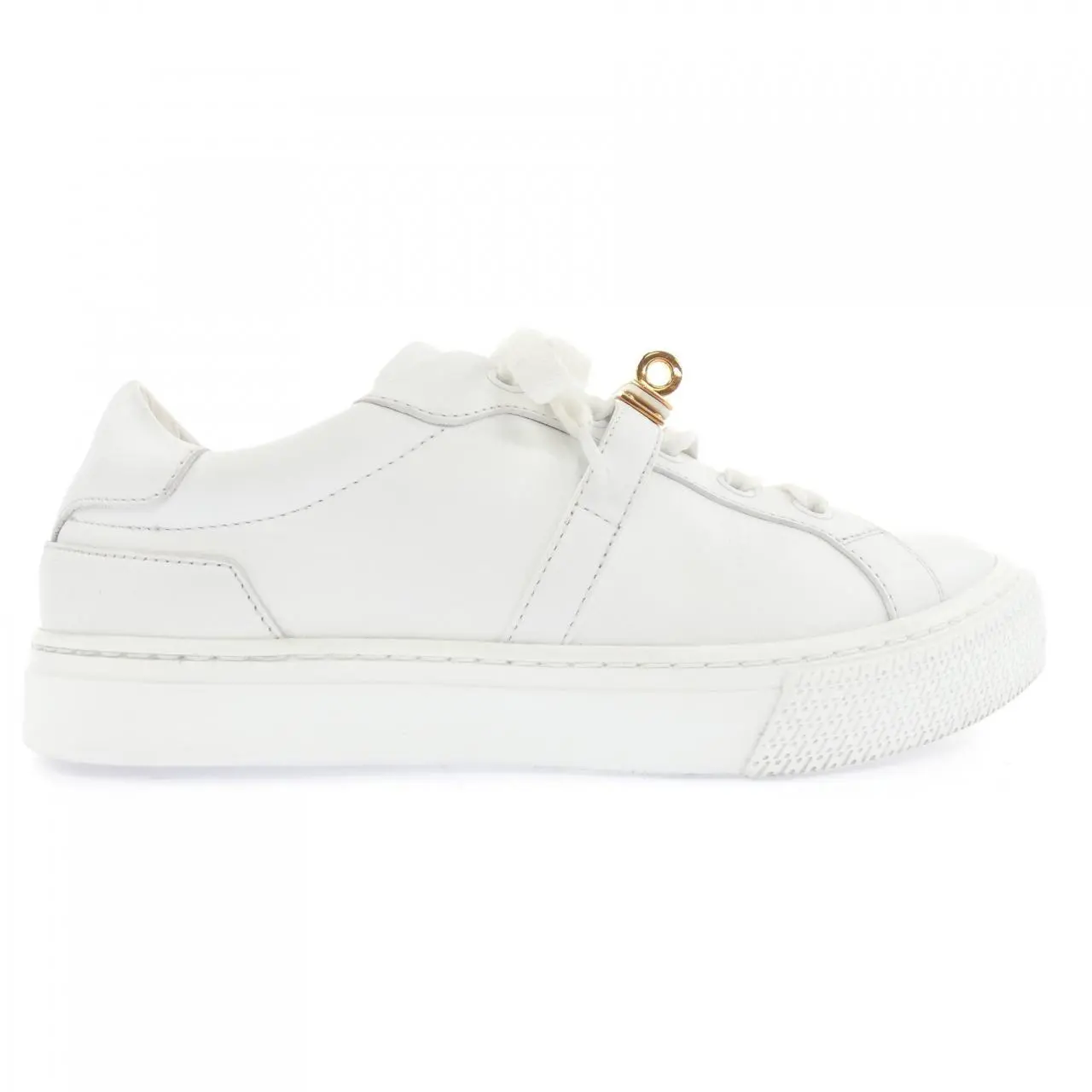 Pre-owned HERMÈS Calfskin Small Leather Goods Hermes Day Kelly Buckle Calf Sneakers