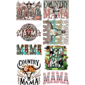 COUNTRY MAMA (1) PREMADE GANGSHEET  - 22X36 DTF TRANSFERS - DIRECT TO FILM