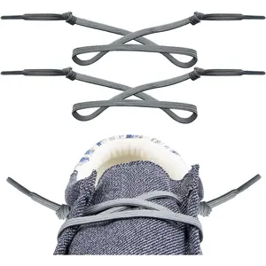 Shoelaces for  Flat Elastic Strings Replacement Stretchy Bungee Shoes Laces