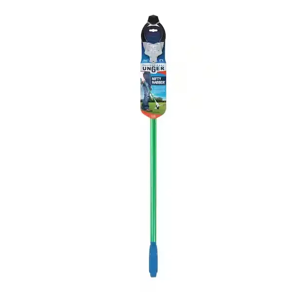 Nifty Nabber 36 in. Trash Picker Grabber with Durable Green Handle and Efficient Black Claws for Easy Waste Collection Tool Home