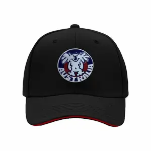 Australia - themed koala badge for collection Hip-hop Hat Outdoor Adjustable Casual Hat Men's and women's casual sports outdoor sandwich baseball cap