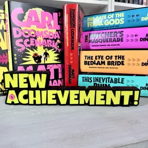 New Achievement! Library Decor Bookshelf DCC Sign Book Lover Gift 3d Printed Bookshelf Decor for Desk and Library