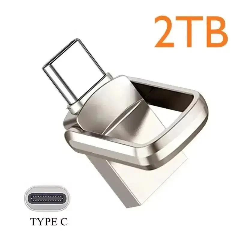 2 IN 1 Flash Drive,High-Speed USB 3.0 OTG Pen Drive with Type C Adapter for Android Phones, PC and More Devices 2026