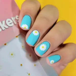 Twinkled T Nail Stickers for Easy Nail Art