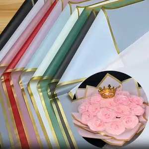 10 or 20 Sheets Waterproof Floral Wrapping Paper, Flower Wrapping Paper for DIY Crafts, Wedding, Birthday, Valentine's Day, Christmas and Graduation Gifts