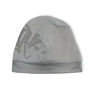 SYNA WORLD Y2K Retro Beanie Black Retro Inspired Streetwear Autumn/Winter Thickened Hip-Hop Cap Lightweight & Elastic Fit, Machine Washable, Unisex Fashion Accessory, Fleece Lined Knit Hat