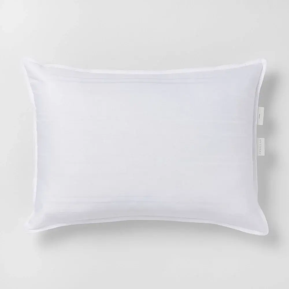 Casaluna Firm Down Bed Pillow Hypoallergenic OEKO-TEX Certified
