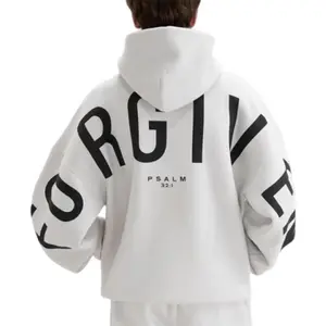 Heavyweight Faith Sweatshirt for Men Hoodie Pullover Fashion Hoodies Coats Print  Graphic