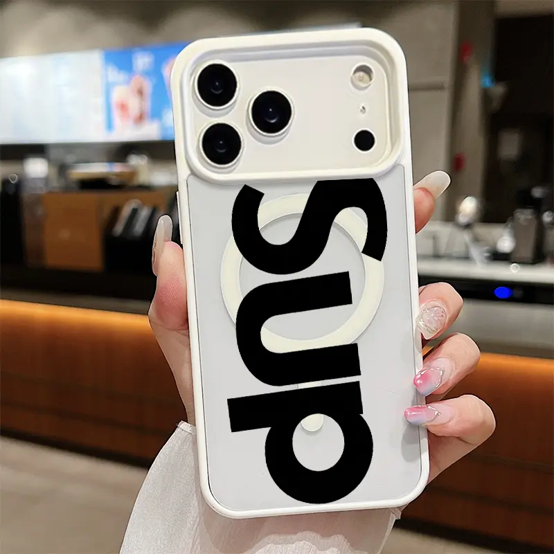 SUP Fashion MagSafe TPU Cellphone Casing - Protective Accessory for iPhone 17 AIR,17 PRO,16 PRO,15 PRO MAX,14 PLUS,13 PRO,12,11 PRO,XS MAX,X,XR & Samsung Galaxy S25 Ultra,S24,S23,S22 Plus Devices