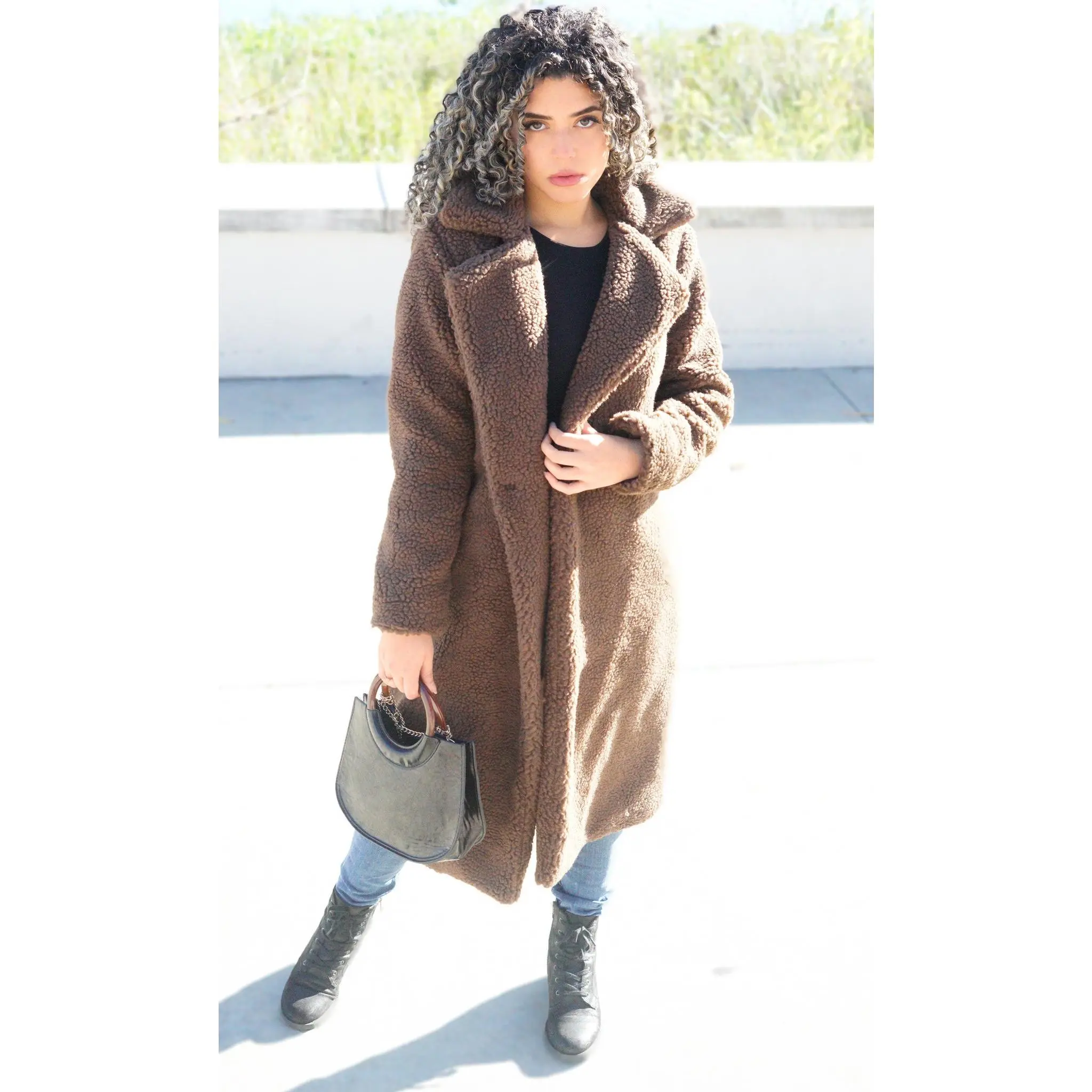 Teddybear Coat - Brown