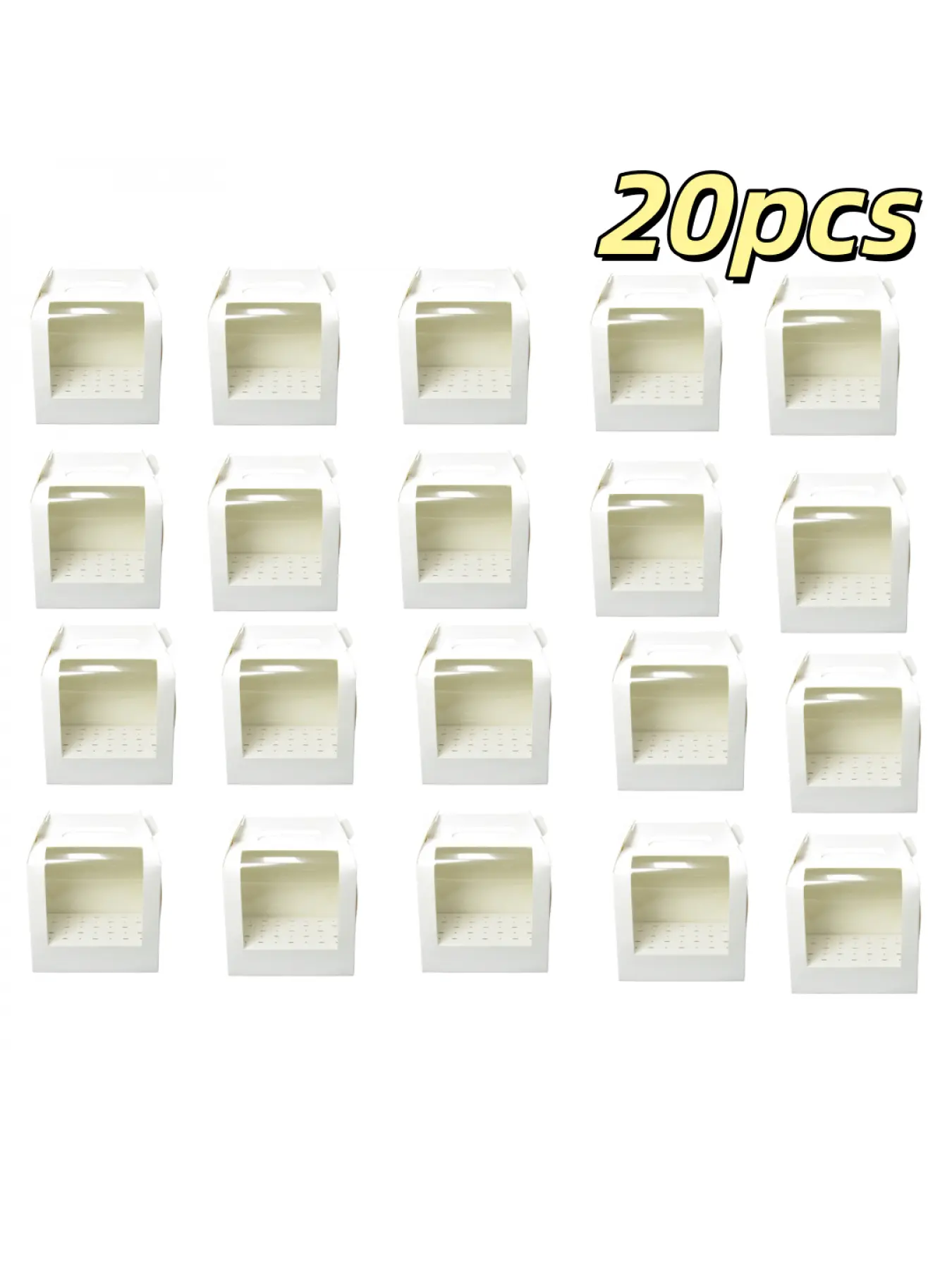 20pcs white