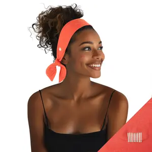 Short Stretch Non-Slip Headband - Coral
