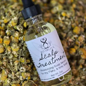 Plant-Based Scalp Moisturizer for Dry, Flaky, Itchy Scalp - Eczema Treatment