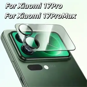 For Xiaomi 17 Pro/17 Pro Max Phone Tempered Back Screen Film Lens Protector Full Coverage, 9h Hardness Easy Install Durable Scratch-Resistant