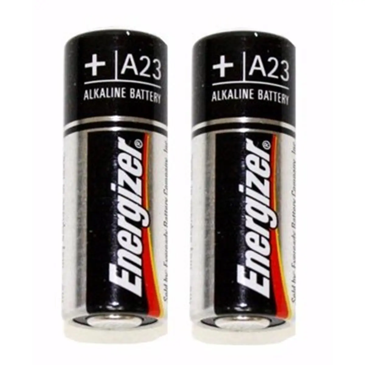 Energizer 12V A23 Alkaline Batteries (Pack of 2) - Mercury-Free Replacement Batteries with Remote Power for Garage Door Opener, Car Alarm Remote, Zero Mercury