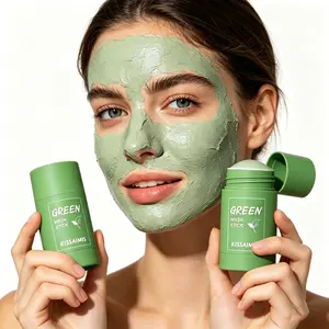 Tea Mud Mask, Firming Mask, Solid Clay Balm for Pore Cleansing, Deep Cleansing Mask, Facial Mask, 40g, Enhances Skin Firmness and Elasticity, Tightening Skincare Experience
