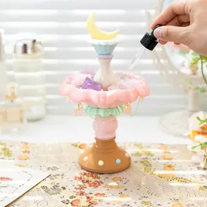 1pc Moon Fountain Wishing Well-Shaped Passive Aroma Diffuser Stone, Essential Oil Diffuser, Aromatherapy Diffuser Stone - Ideal for Small Mini Room, Desk Decorative, Bathroom, Yoga Studios, Women's Gifts, Birthday Gifts，Christmas Gifts