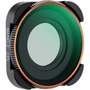 K&F CONCEPT Circular Polarizer (CPL) Lens Filter, Multi-Coated HD Glass, Camera Accessory Compatible with GoPro Hero 13, 12, 11, 10, 9 Black Action Cameras
