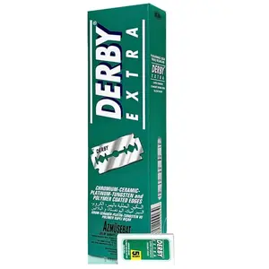 Derby Extra Double Edge Razor Blades, 100 Count