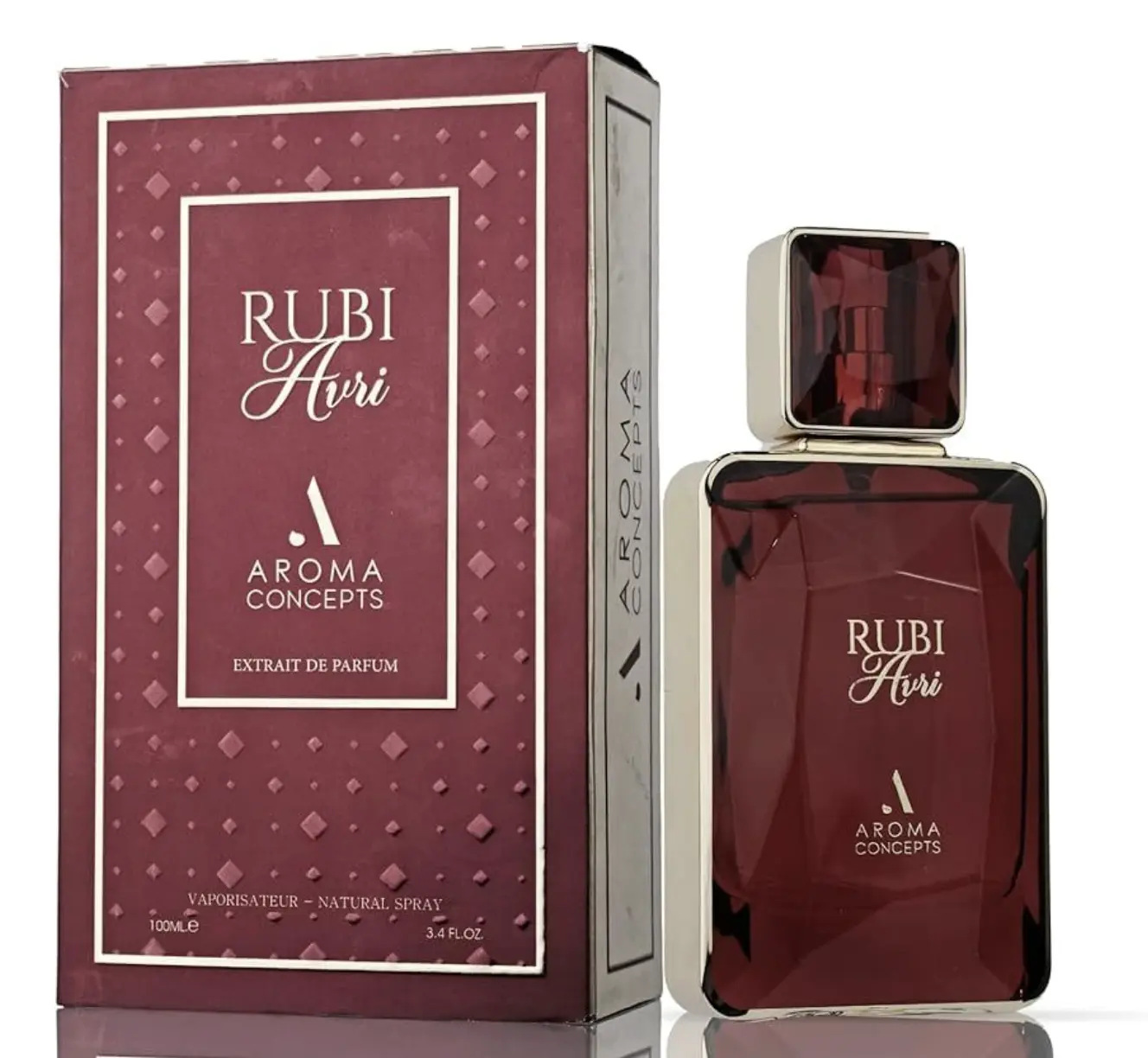 Rubi Avri by PARIS CORNER 3.4oz Extrait De Parfum Spray for WOMEN