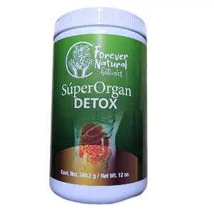 SuperOrgan Detox - Natural Supplement for Liver, Kidney, Blood & Intestines, 12 oz Powder - Edible, Healthcare