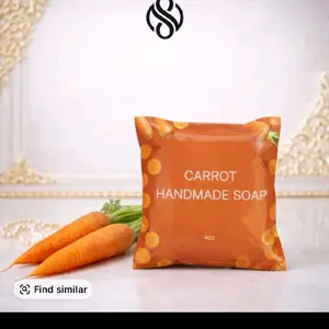 1pcs carrot soap cleaning siret Facial Cleansing