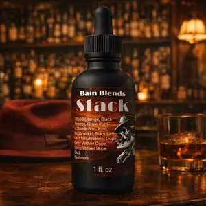 Men's Luxury Fragrance - STACK, Featuring Boozy Citrus, Peppered Spice, Smooth Cedar, Sweet Oud, Clean Vetiver