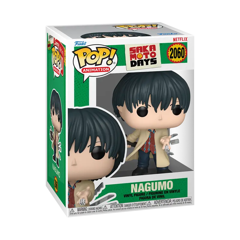 Funko Pop! Sakamoto Days - Nagumo #2060 Collectible Pop Vinyl Figure