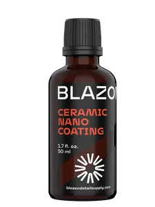 Blazon Ceramic Nano Coating 1.7 fl oz 50 ml Nano Sio2 Tech for Automotive Protection with UV Resistance and Scratch Resistance