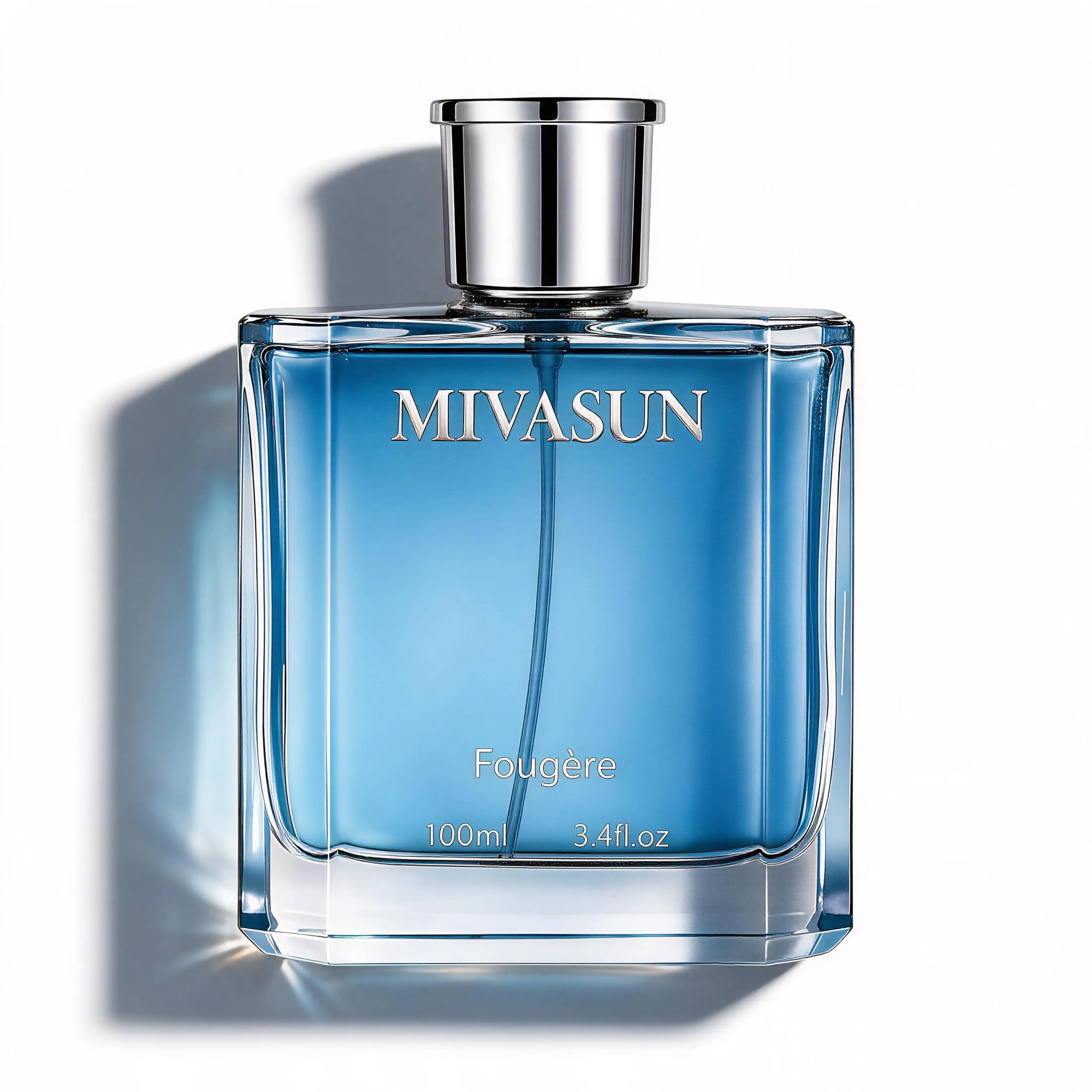 MIVASUN Midnight Marine Man‘sPerfume- 100ml, fresh, woody  lemongrass and patchouli Long-lasting,  Eau de Perfume Gift