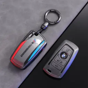 New Sport Style Key Cover Case Keychain Shell Bag Key Fob Protector Car Key Accessory For BMW M Performance F30 F20 F10 F18 F22 F01 X3 X4 F06 F02 M3 M5 Accessories