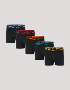 Kids Nike Dri-FIT Color Pop Boxer Briefs 5-Pack Grade-School