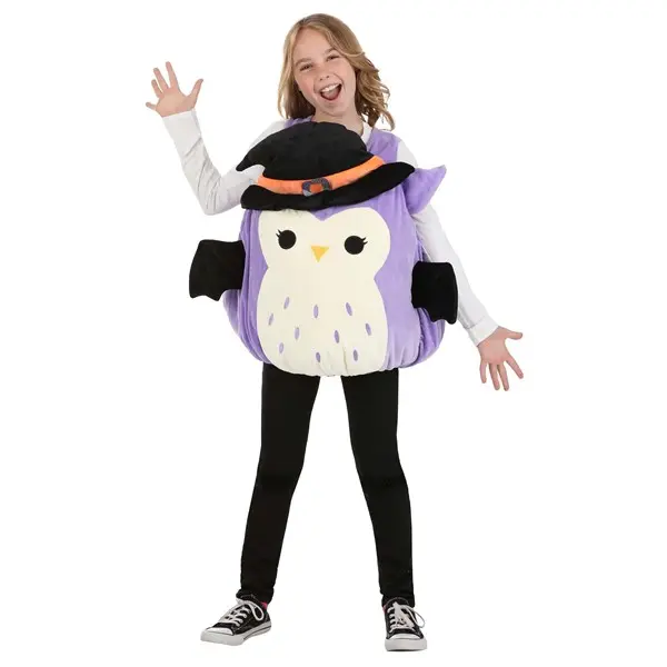 Kid's Squishmallow Holly the Owl Costume