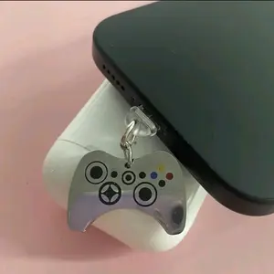 Game On! Metal Game Controller Phone Charger Dust Plug - Fit Iphones Charger  Mobile Port, Great Gamer Gift Accessories Cellphone