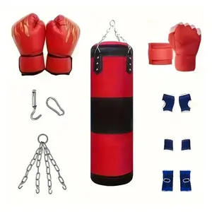 Home Box Training Bag - Heavy Duty Oxford Fabric, Adjustable Hanging Punching Bag for Adult Taekwondo & Fitness, Perfect for Home Gym Workouts, Boxing Punching Bag