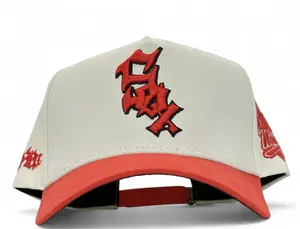 REMASTERED CRM/RED SOX SATIN LINING 9999 WS w/SEUDE BRIM CUSTOM HAT SNAPBACK