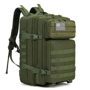 50L Outdoor Hiking Backpack for Men, Large Capacity Travel Bag, Waterproof Multifunctional Sports Backpack, Ideal for Adventures