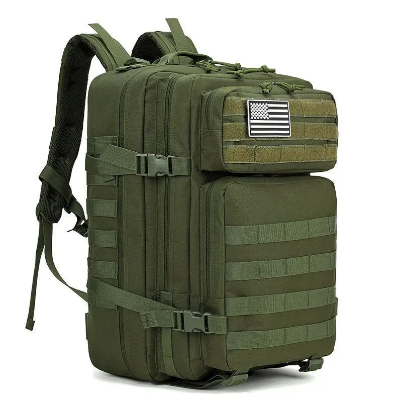 50L Outdoor Hiking Backpack for Men, Large Capacity Travel Bag, Waterproof Multifunctional Sports Backpack, Ideal for Adventures