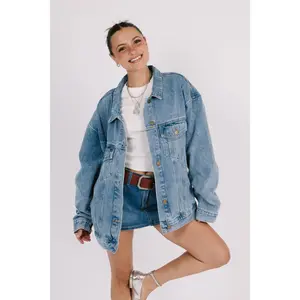 Midtown Oversized Denim Jacket