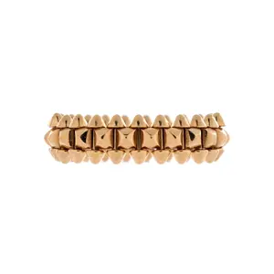 Pre-owned Cartier Clash de Cartier Ring 18K Rose Gold Small by Rebag