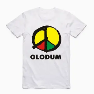 Retro T Shirt Men Women Print Graphic Tshirts Antiwar Michael Jackson MJ OLODUM T Shirt Summer XS-4XL Tops Ropa Hombre