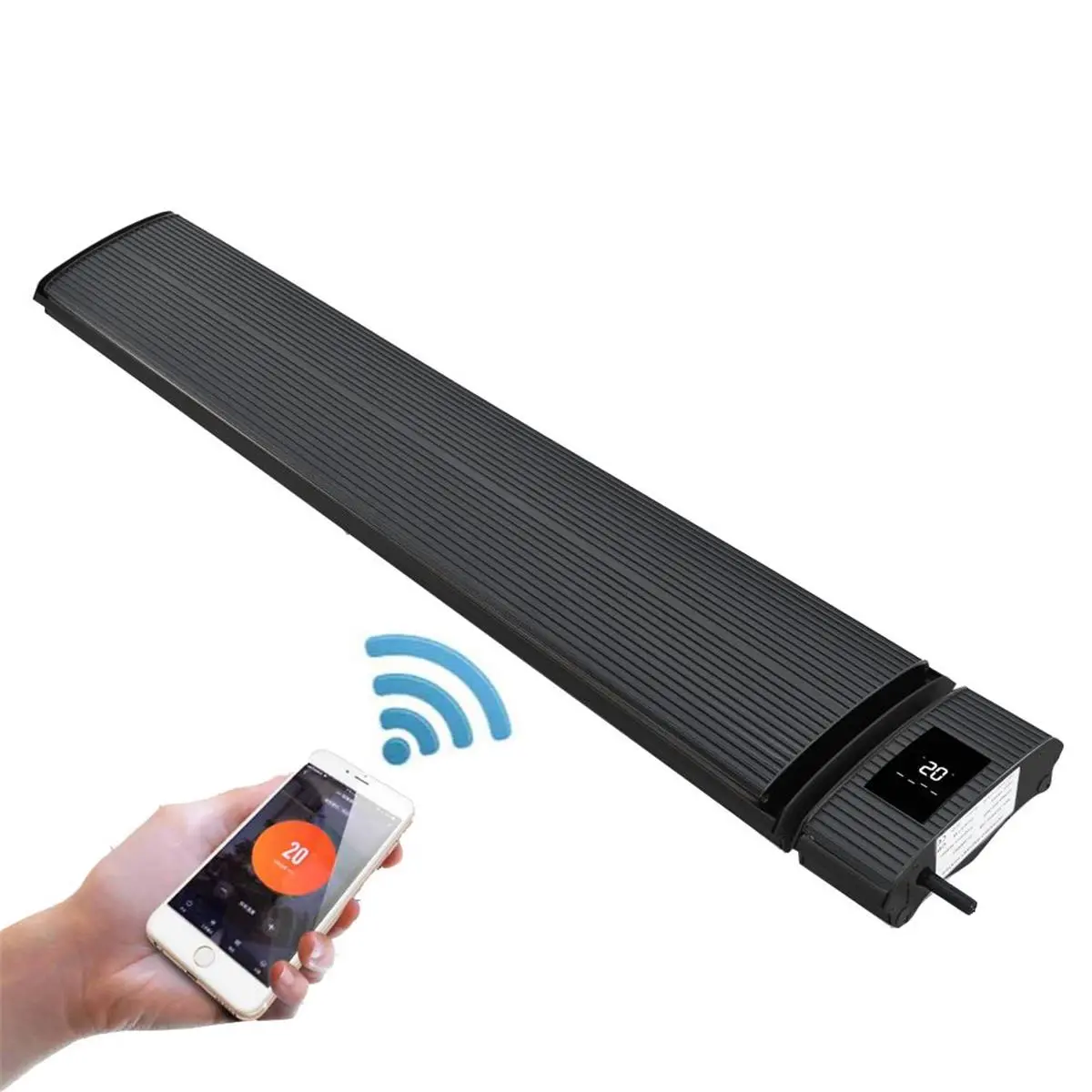 Radtec 24R-WF-SMR-CNT E24Rw - 63" WiFi Smart Controlled Infrared Radiant Heater
