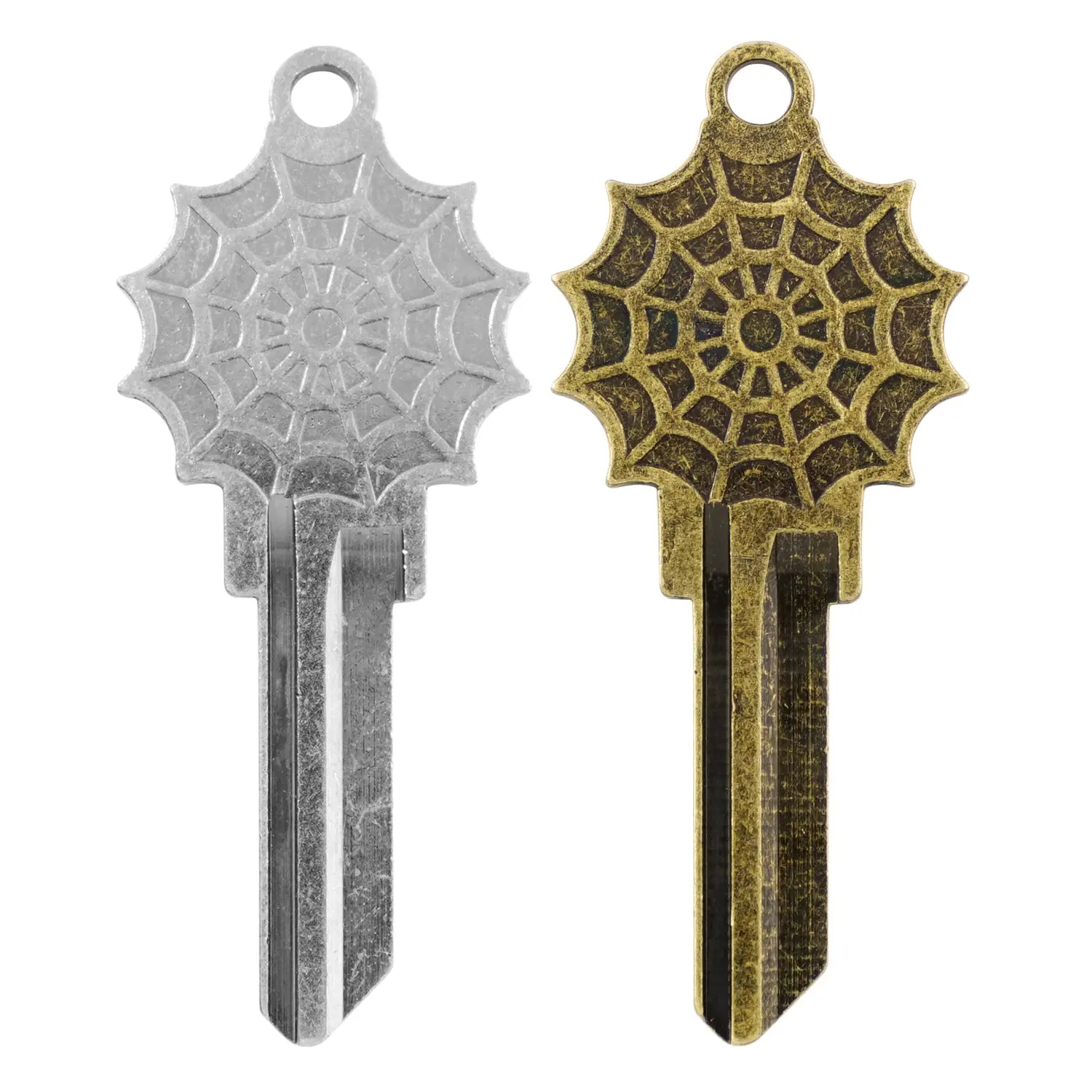 Spider Web Key - KW1 Silver/Gold